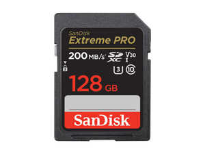 کارت حافظه سن دیسک مدل SanDisk EXTREME PRO SDXC UHS-I Card 128GB 200MBs